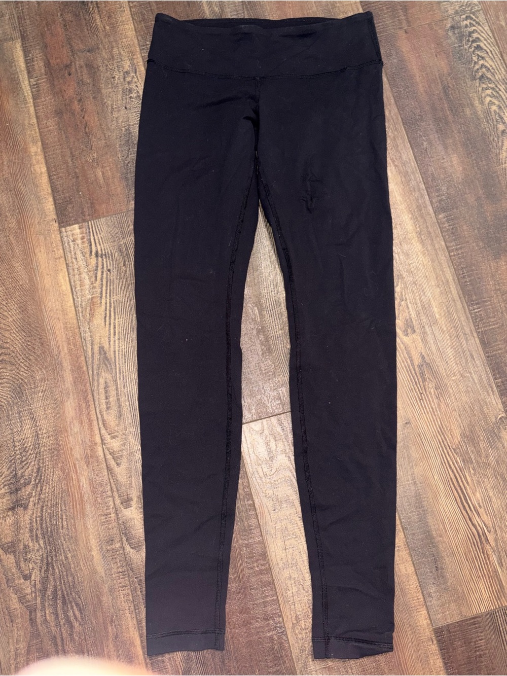 Lululemon Womens Black Full Length Leggings Yoga Athletic Pants Size 6